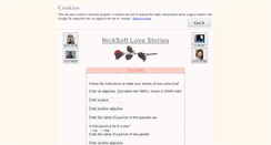Desktop Screenshot of love-story.nicksoft.info