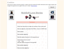 Tablet Screenshot of love-story.nicksoft.info