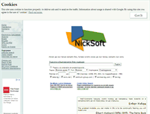Tablet Screenshot of nicksoft.info
